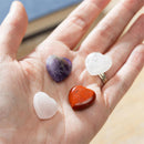 Simple Blessings Token, Inspirational Crystal, Asst of 4, Basket Display