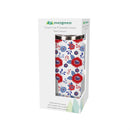 Red, White, & Bloom Tumbler Canyon Cup Double Wall Stainless Steel, Red Florals, 40oz, Gift Box