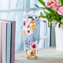 Hillside Pasture Tumbler Canyon Cup Double Wall Stainless Steel, Florals, 40oz, Gift Box