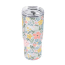 Geometric Tapestry Scalloped Harmony Insulated Tumbler Shatterproof, 20oz, Gift Box