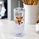 Petal & Plow Farm Highland Cow Insulated Tumbler Shatterproof, 20oz, Gift Box