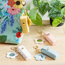 Cottage Garden Travel Accessories, Lipstick Holder Keychain, Asst of 4, Display