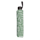 Tropical Oasis Frond Medley Umbrella Manual Compact with Sleeve, Florals, 38" Canopy x 22.5"H