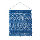 Large Navy Macram- Wall Hanging - Navy Navy