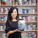 VivaStyle Gilded Meadow Vase