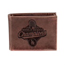 Los Angeles Dodgers, World Series 2025 Wallet, Bi-fold, Brown