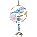 Cottage Garden Wind Chime, Metal, Spring Bird Chime, Asst of 3