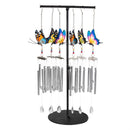 Cottage Garden Wind Chimes, 3 designs 8 each, 24pcs with "T" Bar Total Program