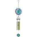Decorative Wind Chime, Metal, Mandala Design, Asst of 3