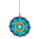 Decorative Wind Chime, Metal, Mandala Design, Asst of 3