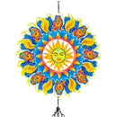 Decorative Wind Chime, Metal, Mandala Design, Asst of 3
