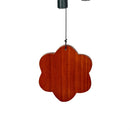 Avria Wind Chime, Tuned Windchime, Flower Shaped Wood Sail and Ring Top, 27"H, Green