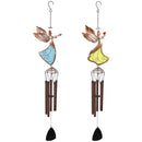 Memorial Wind Chime, Metal Fairy, Glow in the Dark, Asst of 2