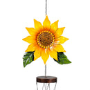 Cottage Garden Wind Chime, Metal, Sunflower