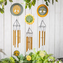 Hillside Pasture Wind Chime, Tree of Life Illusion, 31", Asst of 3