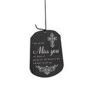 Avria Hand-Tuned Wind Chime, Metal, "Miss You", 42"