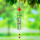 Memorial Wind Chime, Acrylic Cardinal
