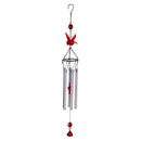 Memorial Wind Chime, Acrylic Cardinal