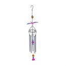 Pollinator Garden Wind Chime, Acrylic Garden Friends, 24", Asst of 3