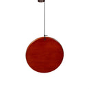 Avria Wind Chime, Tuned Windchime, Round Wood Sail and Ring Top,27"H, Brown