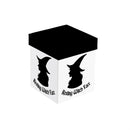 Haunted House Wine Glasses Stemless Glass with Gift Box, "Resting Witch Face"
