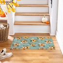 Harvest Blossoms Sunflower Washable Mat (24" X 36")