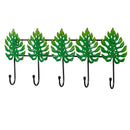Palm Beach Indoor Wall Decor, Metal Palm Leaf Wall Hook, 19.5"
