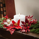 Feels Like the Holidays Wreath, Candle Wreath, 12"