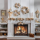 Pearl & Pine Wreath, 20"