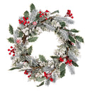 Sugar & Stripes Wreath, 20"L