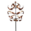 Ombre Copper Swirl Wind Spinner 83"H