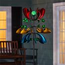 Colorful Solar Wind Spinner 85"H