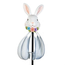 Hop into Spring Wind Spinner, Resin Bunny Wind Spinner, 50"H