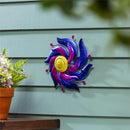 Celestial Swirl Purple Wall Spinner 13"D