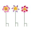 Mini Metal Floral Spinner, 18"H, 3 Style, 12PCS CDU