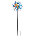 Metal Whirling Mirage Wind Spinner 48"H