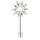 Metal Pinwheel Prism Spinner 91"H