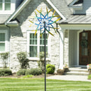 Metal Whirlwind Wonder Wind Spinner 75"H
