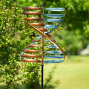 Metal Twisting Helix Spinner 90"H
