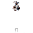 Metal Twisting Helix Spinner 90"H