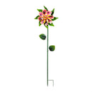 Bright Blossom Wind Spinner Stake 60"H