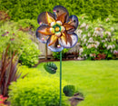 Enchanted Blossom Wind Spinner Stake 60"H