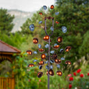 Petal Sphere Wind Spinner 86"H