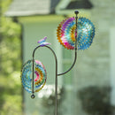 Rainbow Whirl Wind Spinner 73"H
