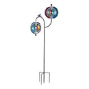 Rainbow Whirl Wind Spinner 73"H