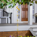 Metal Bee Wind Twirler 41"H