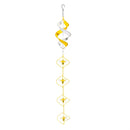 Metal Bee Wind Twirler 41"H