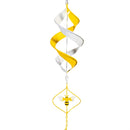 Metal Bee Wind Twirler 41"H