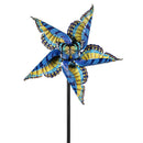 Swallowtail Butterfly Metal Wind Spinner 48"H