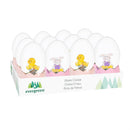Hop Into Spring Water Globe Resin Easter Egg with Easter Character, 3"H, Asst of 2, CDU